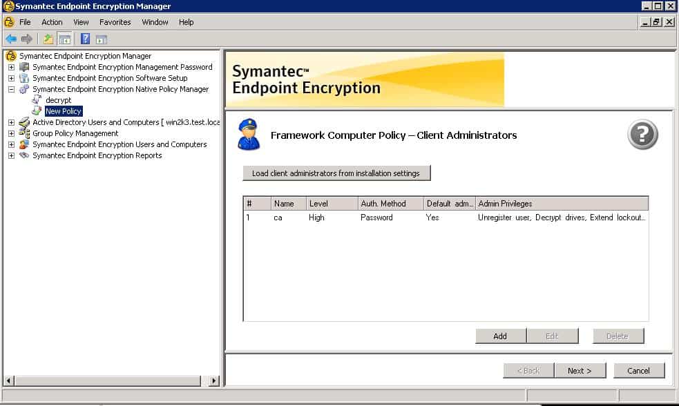 Symantec Endpoint Encryption 2