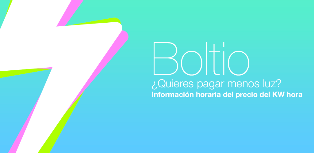 Boltio, la aplicación que te ayudará a reducir el gasto de luz