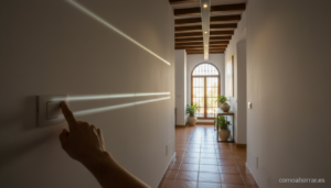 Apagar la luz al salir de la habitación ahorra hasta un 18% en la factura eléctrica